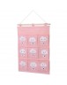 Cartoon 9 Pockets Wall Door Hanging Bag Home Sundries Toy Pouch Organizer