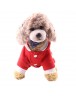 Winter Warm Pets Four-Legs Hoodies Coats Cotton Puppy Dog Christmas Costume