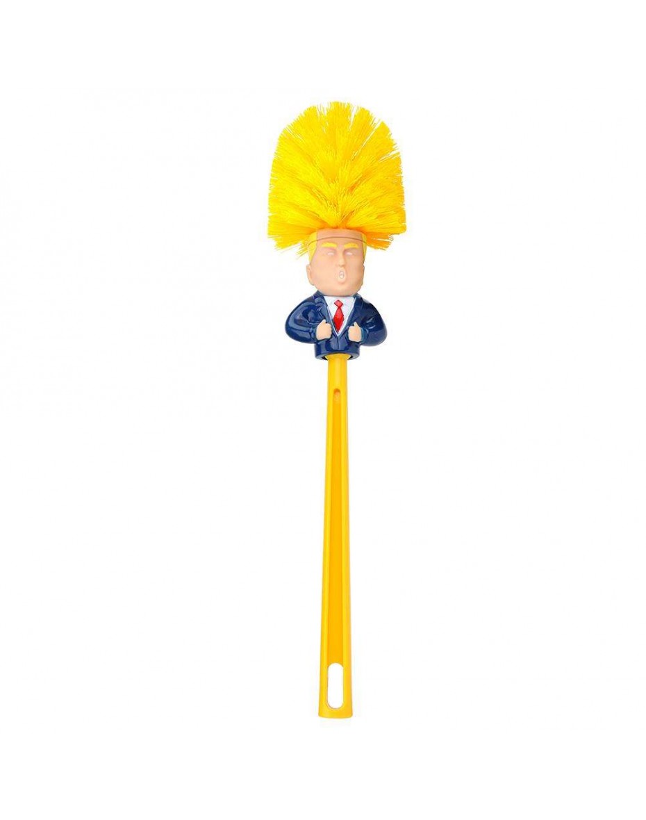 Creative Bath Trump Toilet Brush Nightstool Groove Sink Trench Clean Tool