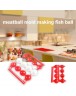 Plastic DIY Meatballs Maker Stuffed Fish Balls Mold Kitchen Cooking Tools